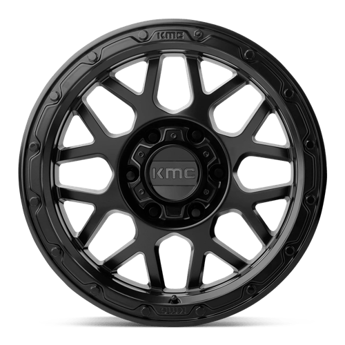 KM535 17X8.5 8X6.5 M-BLK 0MM by KMC Wheels