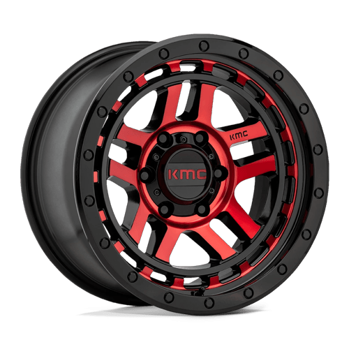 KM540 17X9 5X5.0 G-BLK MCH RTCC -12MM by KMC Wheels