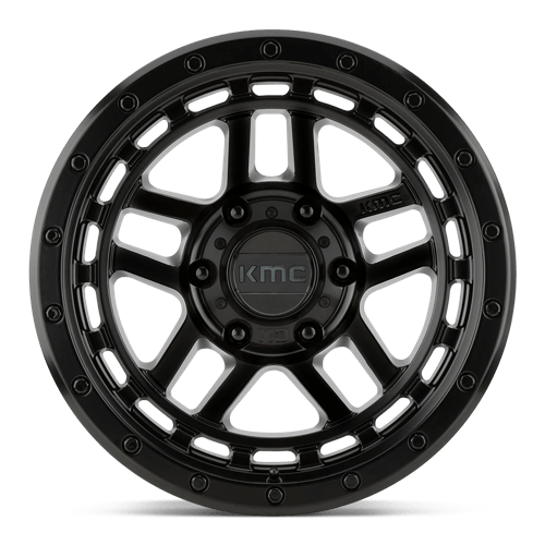 KM540 17X8.5 5X5.0 S-BLK 18MM by KMC Wheels
