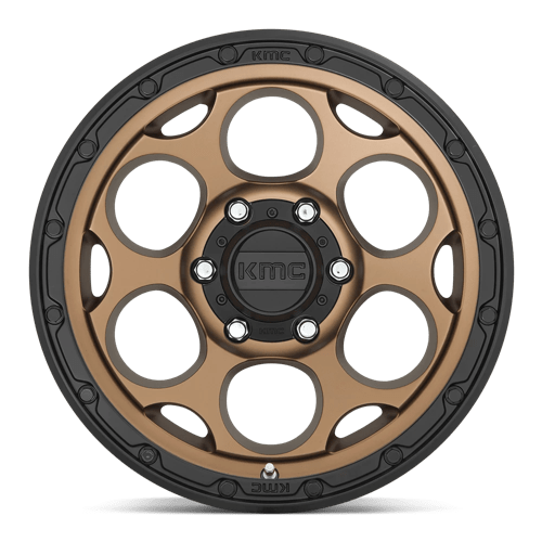 KM541 17X9 5X5.0 M-BRZ BLK LP -12MM by KMC Wheels