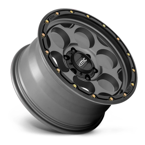 KM541 20X9 5X5.0 S-GRY BLK-LP 00MM by KMC Wheels