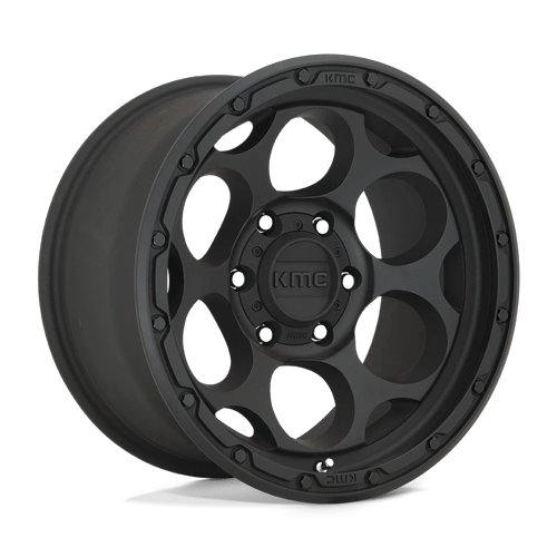 KM541 18X8.5 6X4.5 T-BLK 18MM CB 66.1 by KMC Wheels