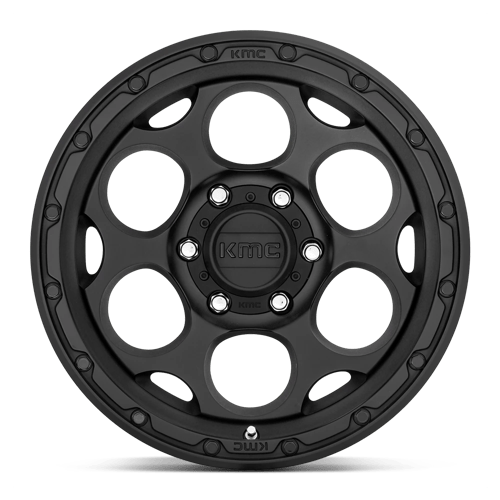 KM541 17X9 6X5.5 T-BLK -12MM by KMC Wheels