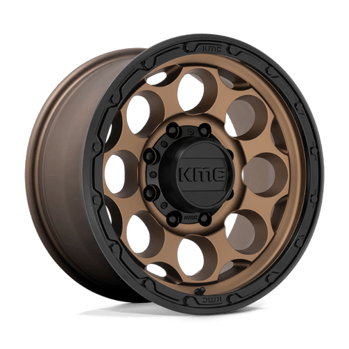 KM541 17X8.5 8X6.5 M-BRZ BLK LP 00MM by KMC Wheels