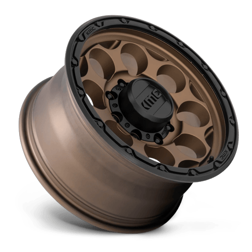 KM541 17X8.5 8X6.5 M-BRZ BLK LP 00MM by KMC Wheels