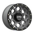 KM541 17X8.5 8X170 S-GRY BLK-LP 00MM by KMC Wheels