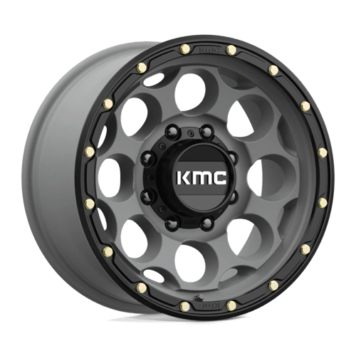 KM541 17X8.5 8X6.5 S-GRY BLK-LP 00MM by KMC Wheels