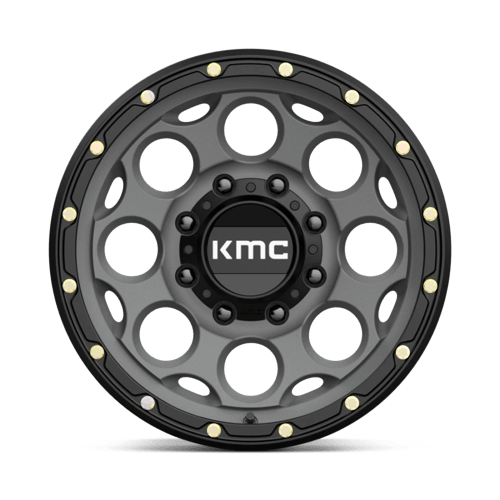 KM541 17X8.5 8X6.5 S-GRY BLK-LP 00MM by KMC Wheels
