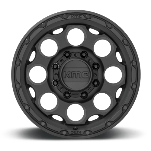 KM541 17X8.5 8X6.5 T-BLK 00MM by KMC Wheels