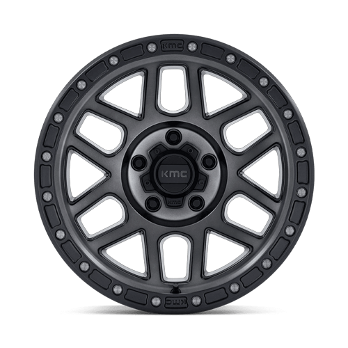 KM544 17X8.5 5X5.0 S-BLK GTCC 00MM by KMC Wheels