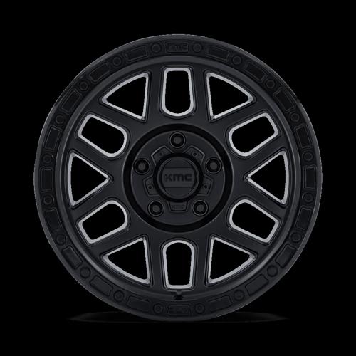 KM544 17X9 5X5.0 S-BLK GB LP -12MM by KMC Wheels