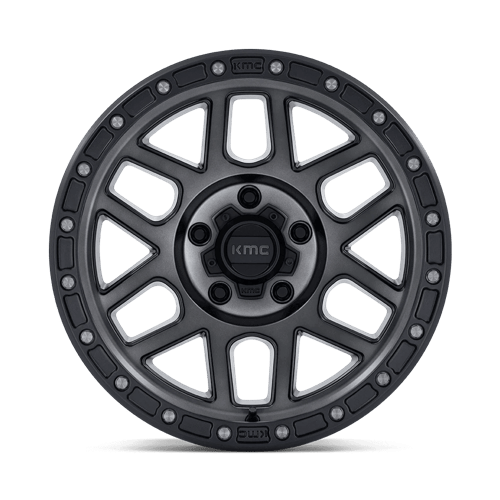KM544 17X9 5X5.0 S-BLK GTCC 18MM by KMC Wheels