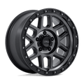 KM544 20X9 5X5.0 S-BLK GTCC 18MM by KMC Wheels