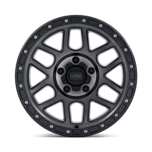 KM544 20X9 5X5.0 S-BLK GTCC 18MM by KMC Wheels