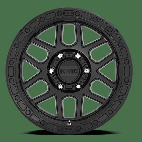 KM544 17X9 6X5.5 S-BLK GB LP -12MM by KMC Wheels