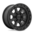 KM548 20X9 6X5.5 S-BLK GB-LP 00MM by KMC Wheels