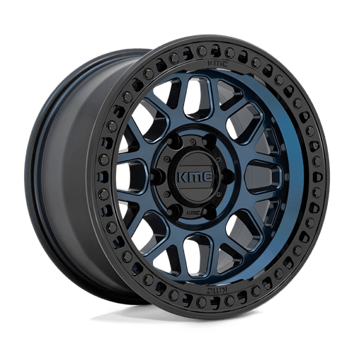 GRS 17X9 6X5.5 106 +18 MN-BLUE GBLK-LP by KMC Wheels
