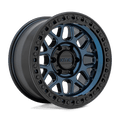 GRS 20X9 6X135 87 +18 MN-BLUE GBLK-LP by KMC Wheels