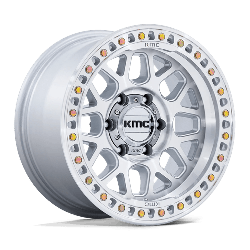 GRS 20X9 8X6.5 125 +0 G-SLV MACH-FC by KMC Wheels