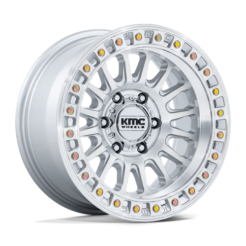 IMS 18X9 6X135 87 +0 G-SLV MACH-FC by KMC Wheels