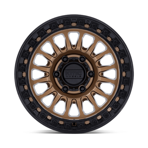 IMS 18X9 6X5.5 106 +18 M-BRNZ G-BLK by KMC Wheels