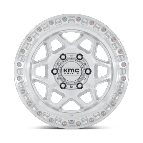 TORX 17X8.5 6X5.5 106 +0 G-SLV MACH-FC by KMC Wheels