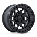 TORX 17X9 5X5 71 -12 M-BLK G-BLK-LP by KMC Wheels
