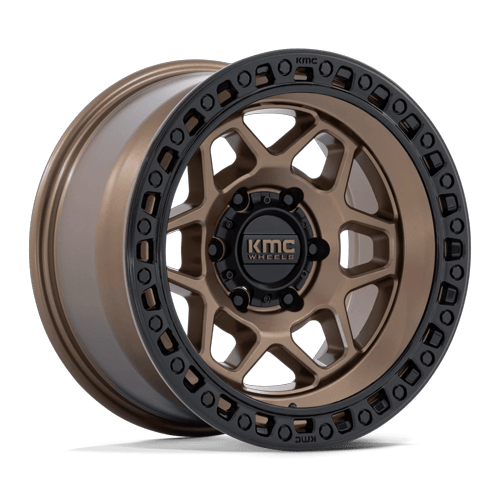 TORX 17X9 6X5.5 106 -12 M-BRNZ G-BLK by KMC Wheels