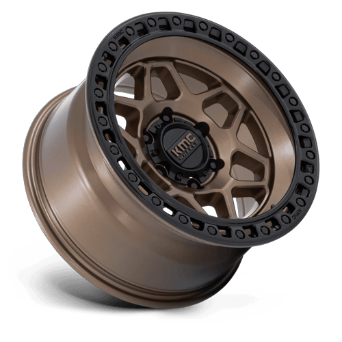 TORX 17X8.5 6X135 87 +0 M-BRNZ G-BLK by KMC Wheels
