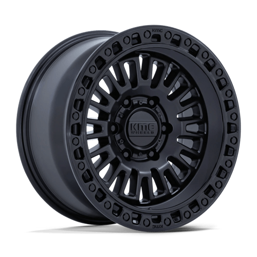 AZTEC 17X8.5 5X5 71 +0 M-BLK GB-LP by KMC Wheels