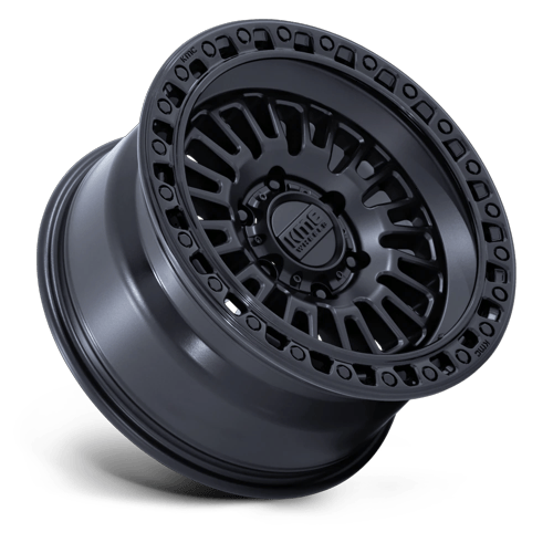 AZTEC 17X8.5 6X4.5 66 +0 M-BLK GB-LP by KMC Wheels