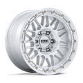 ATTACK 17X8.5 6X135 87 +25 G-SLV-MCH