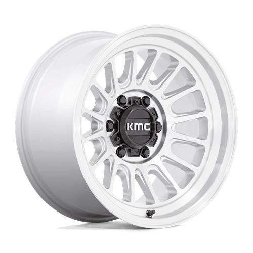 KM724 IMPACT OL 17X9 6X5.5 SLV-MACH -12 by KMC Wheels