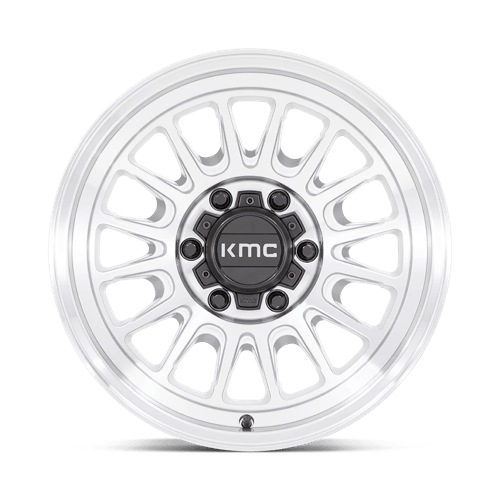KM724 IMPACT OL 17X9 6X5.5 SLV-MACH -12 by KMC Wheels