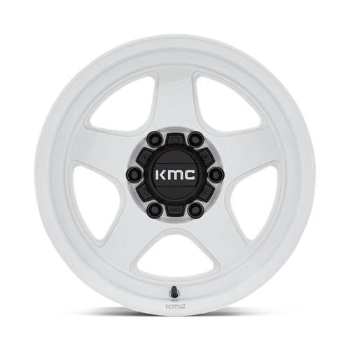LOBO 17X8.5 6X5.5 106 G-WHT -10 by KMC Wheels