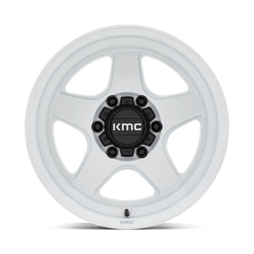 LOBO 17X9 5X5.0 71 G-WHT -38 by KMC Wheels