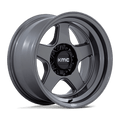 LOBO 17X8.5 5X5.0 71 M-ANTH -10 by KMC Wheels