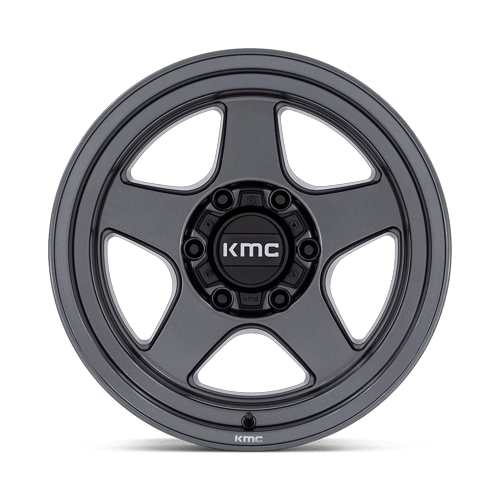 LOBO 17X8.5 5X5.0 71 M-ANTH -10 by KMC Wheels