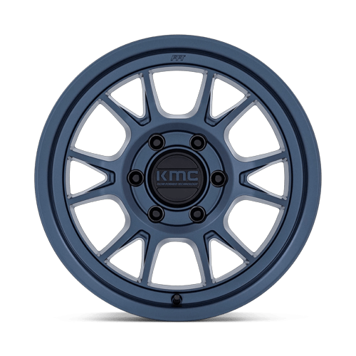 RANGE 17X8.5 5X5 71 -10 MTL-BLUE by KMC Wheels