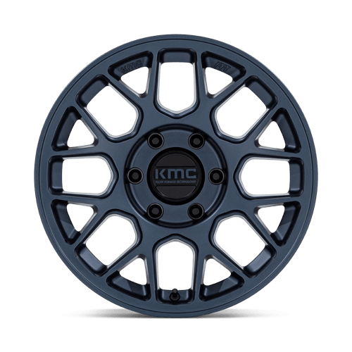 HATCHET 17X8.5 6X135 87 +25 MTL-BLUE by KMC Wheels
