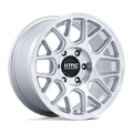 HATCHET 17X8.5 6X120 66 +25 G-SLV-MCH by KMC Wheels