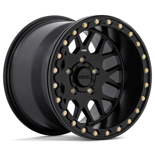 GRENADE UTV BL 14X7 4X156 S-BLK 38MM by KMC Wheels