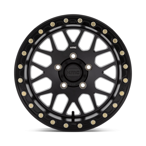 GRENADE UTV BL 14X7 4X156 S-BLK 10MM by KMC Wheels