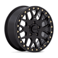 GRENADE UTV BL 15X6 5X4.5 S-BLK 38MM by KMC Wheels