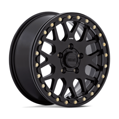GRENADE UTV BL 15X6 5X4.5 S-BLK 38MM by KMC Wheels