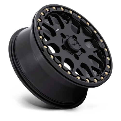 GRENADE UTV BL 15X6 5X4.5 S-BLK 38MM by KMC Wheels