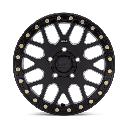 GRENADE UTV BL 15X6 5X4.5 S-BLK 38MM by KMC Wheels