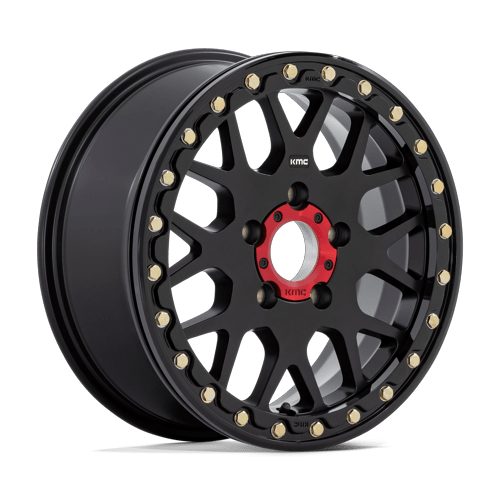 GRENADE UTV BL 15X6 5X4.5 S-BLK 38MM by KMC Wheels