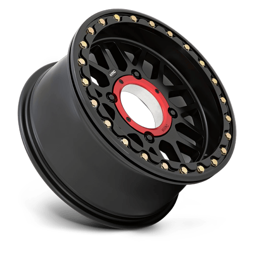 GRENADE UTV BL 15X7 4X156 S-BLK 10MM by KMC Wheels