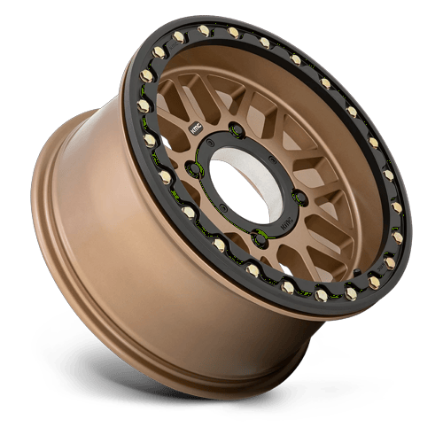 GRENADE UTV BL 15X6 4X137 S-BRONZE 38MM by KMC Wheels